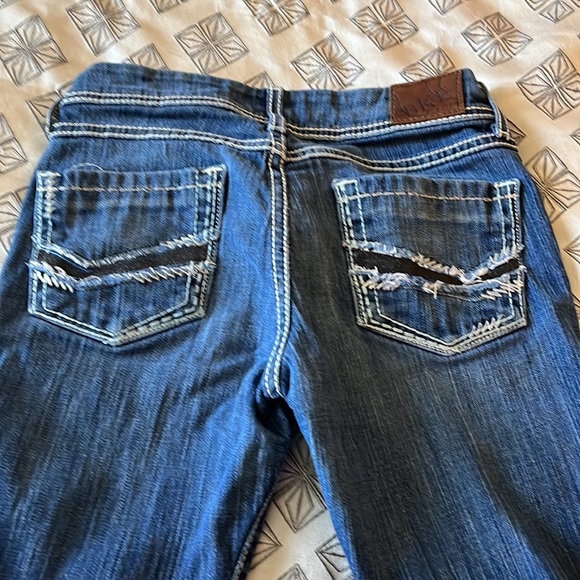 Jean capris with white stitching size 26 - Picture 2 of 2